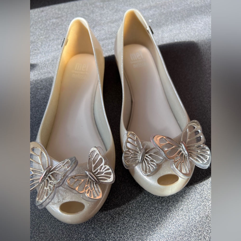 Mel by Melissa Glitter Flats